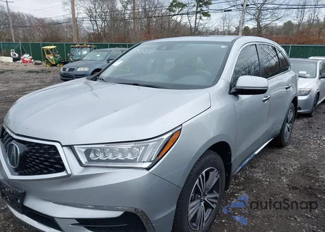 2018 Acura Mdx z USA, uszkodzony, nr VIN 5J8YD4H35JL015530